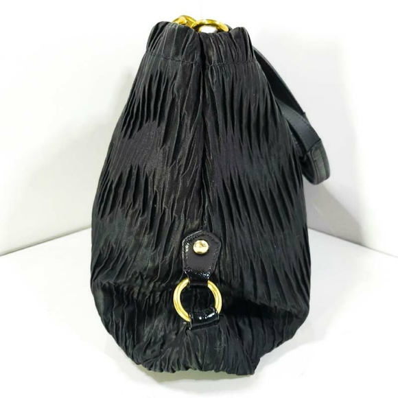 Coach Black Ashley Sateen Carryall Bag - Picture 4 of 11